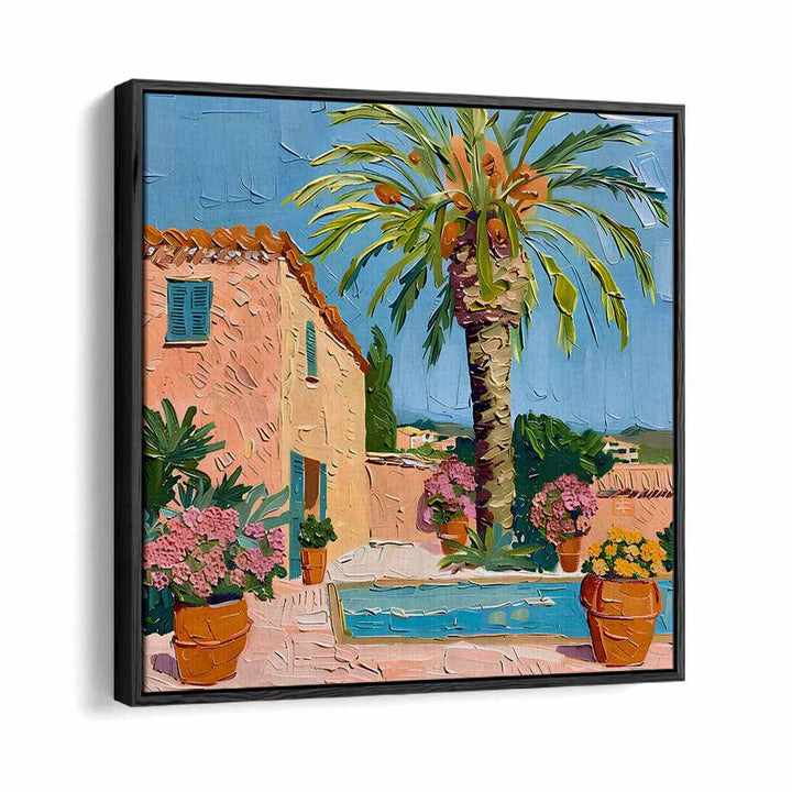 VIBRANT MEDITERRANEAN COURTYARD