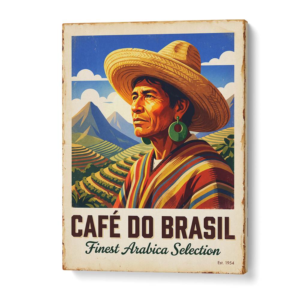 BRAZILIAN COFFEE FARMER LANDSCAPE