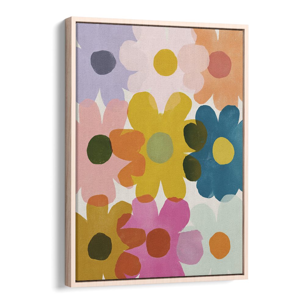 COLORFUL ABSTRACT FLOWERS