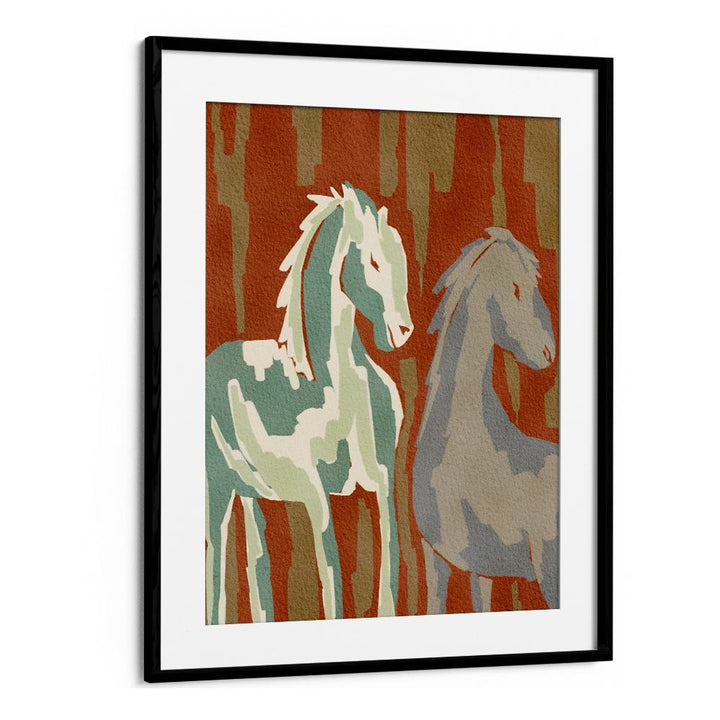 ABSTRACT FOREST HORSES
