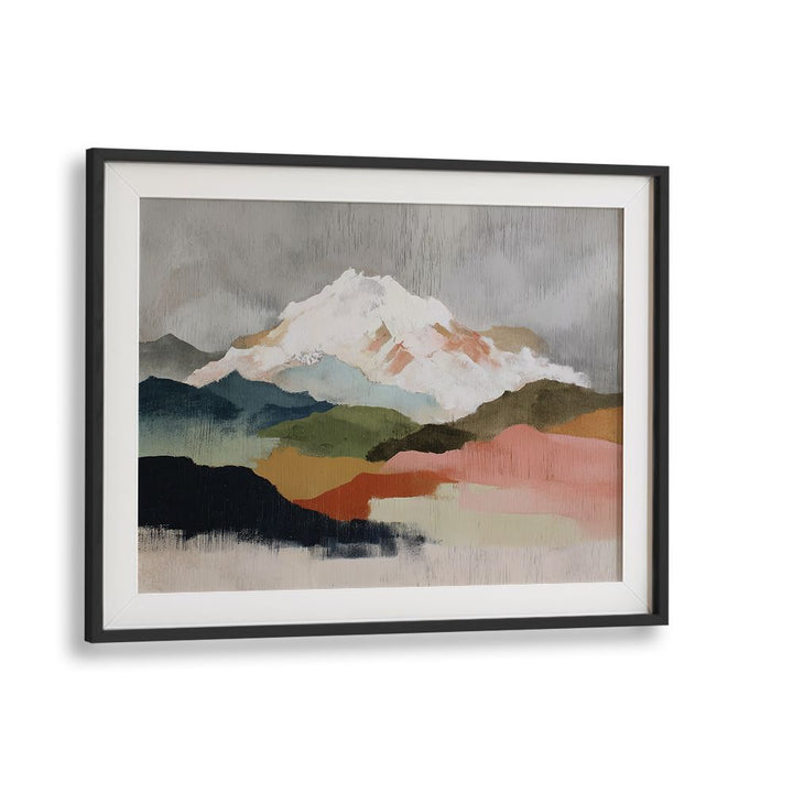VEILED PEAK IN SPRING RAIN
