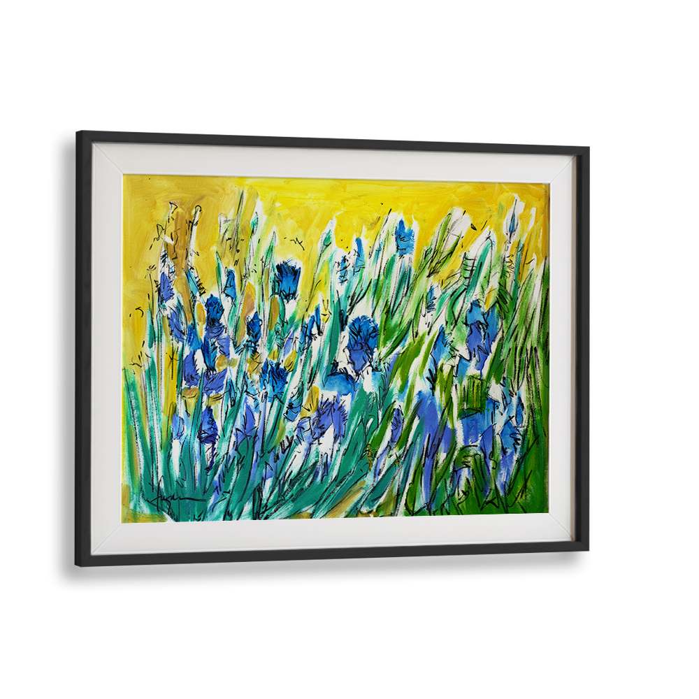 BURST OF BLUE BLOOMS