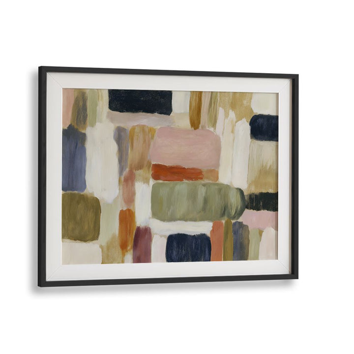 HORIZONTAL BLOCKS IN SAGE AND NAVY