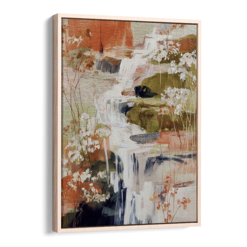 LAYERED WATERFALL WITH FLORALS