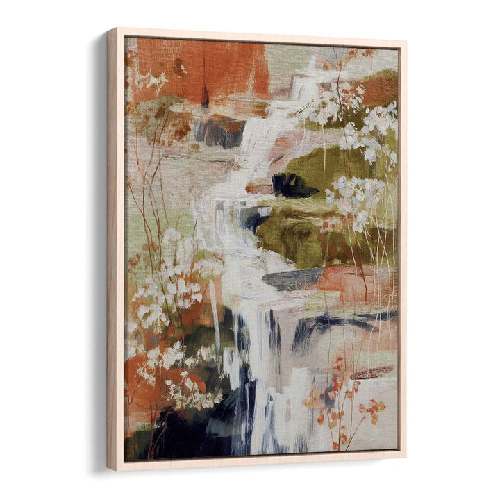 LAYERED WATERFALL WITH FLORALS