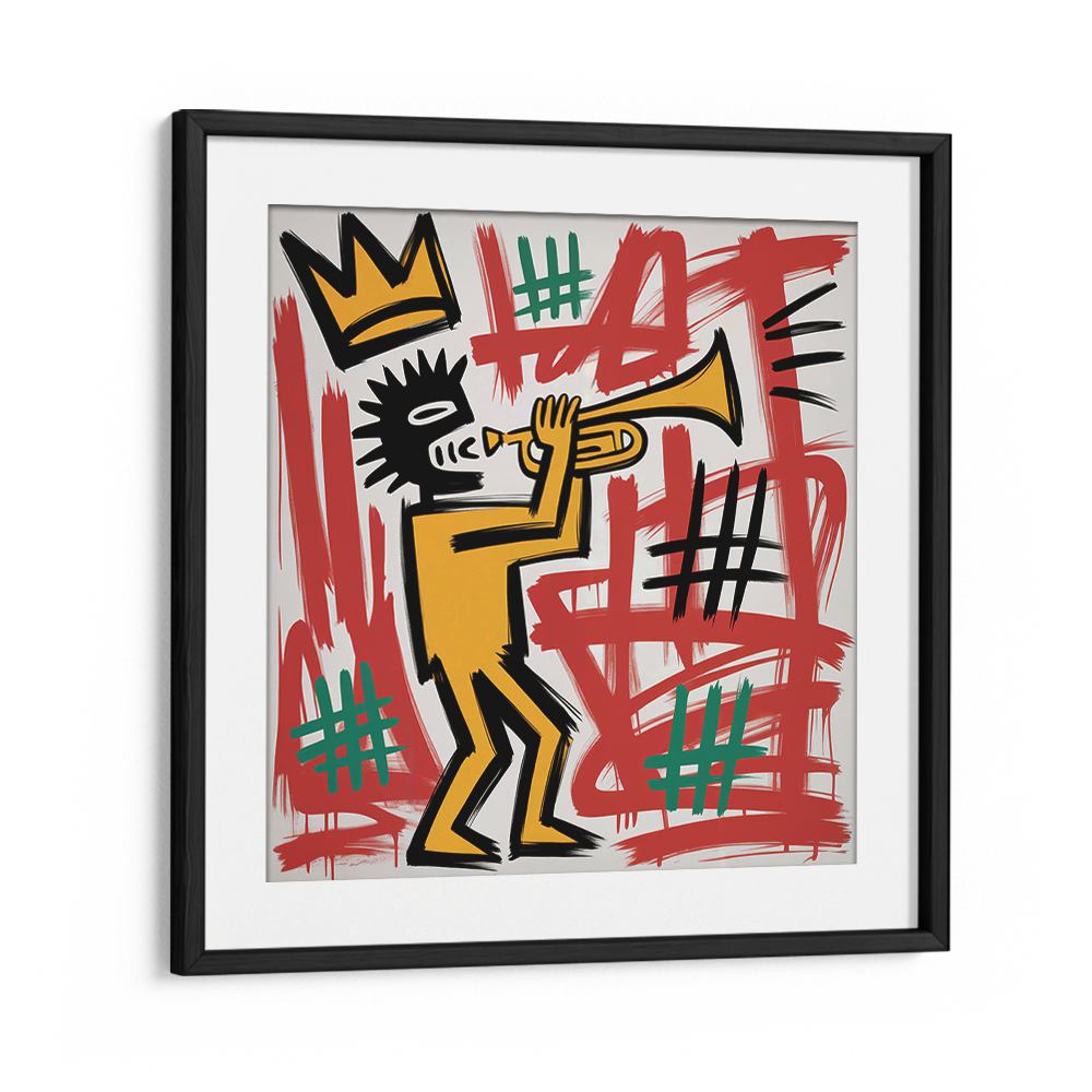 CROWNED JAZZ TRUMPETER
