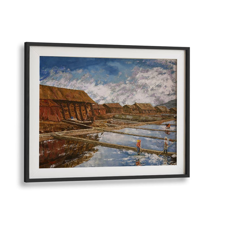 TRADITIONAL SALTWORKS SCENE