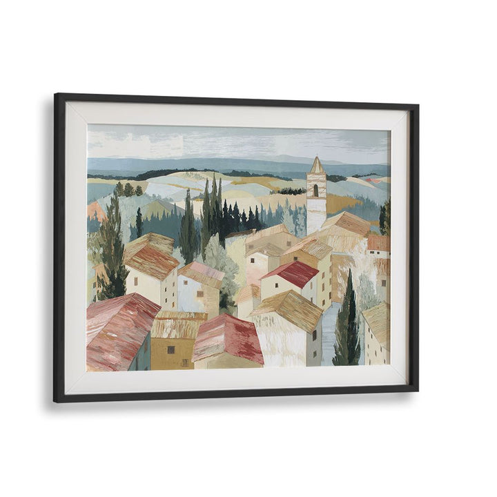 VILLAGE ROOFTOPS IN TUSCANY