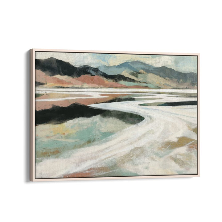 ABSTRACT DESERT SALT FLATS