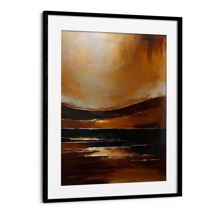 ABSTRACT SUNSET LANDSCAPE