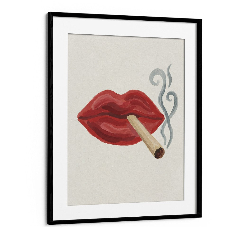 SMOKING RED LIPS