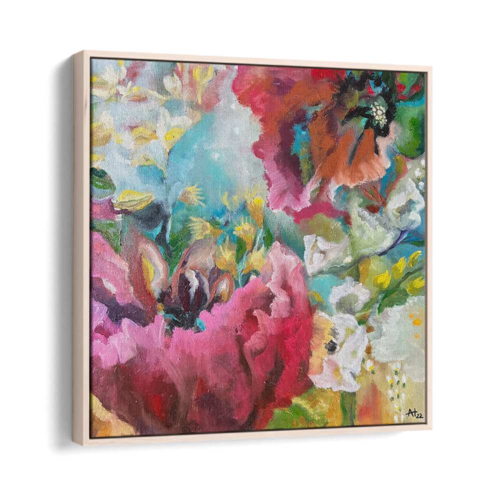 VIBRANT FLORAL ABSTRACT I