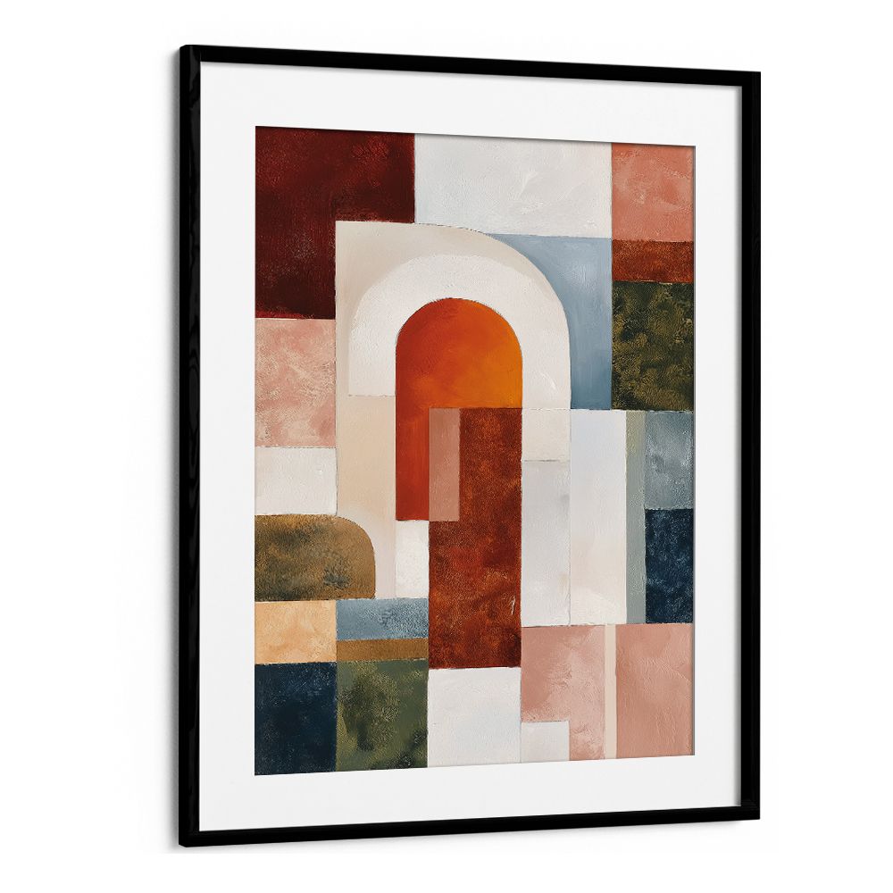 GEOMETRIC ARCHWAY WITH BLOCKS II