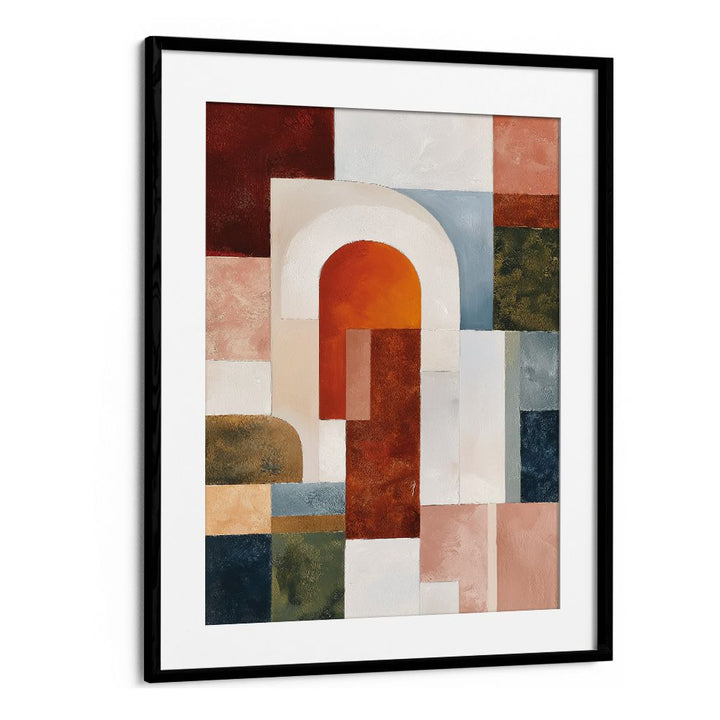 GEOMETRIC ARCHWAY WITH BLOCKS II