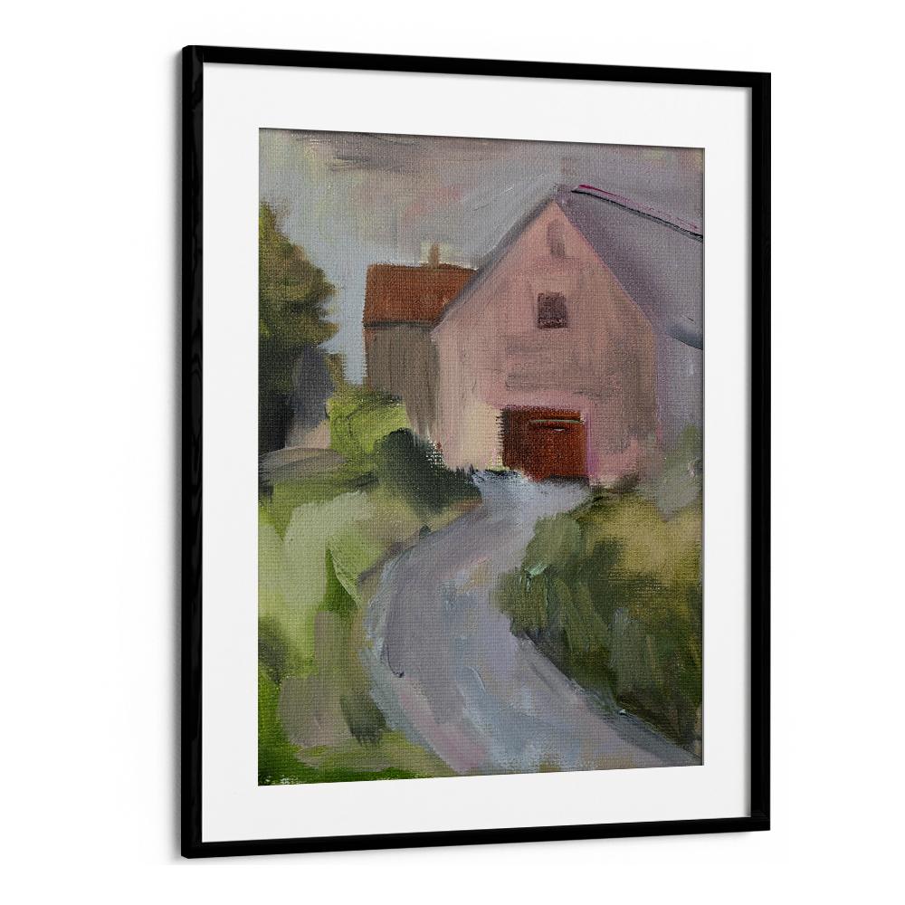 BARN ON A RURAL ROAD