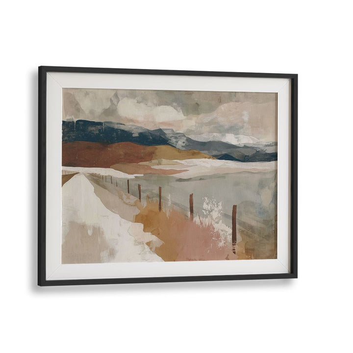 DESERT RANCH WITH DISTANT BUTTES