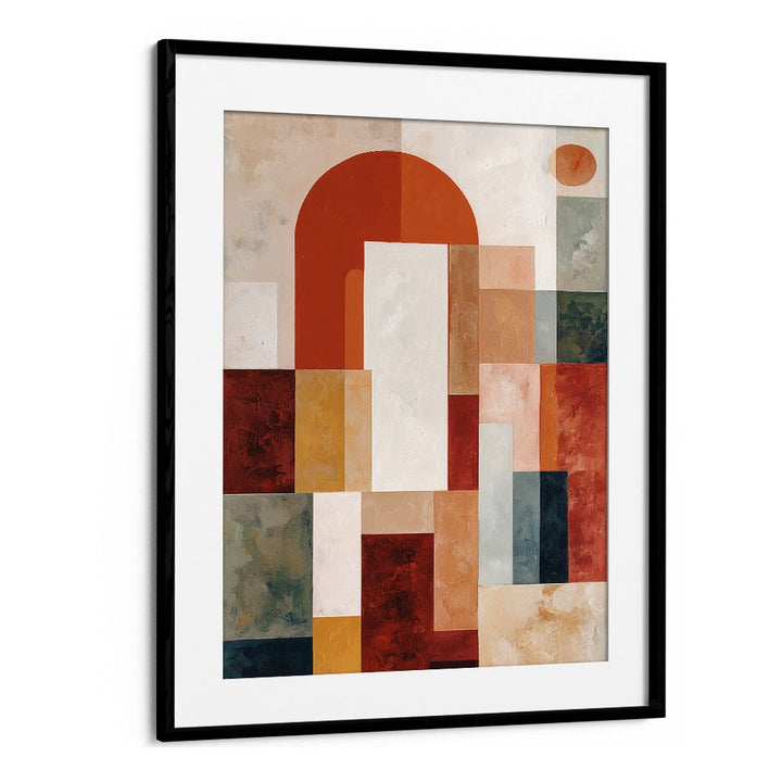 GEOMETRIC ARCHWAY WITH BLOCKS I