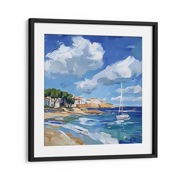 MEDITERRANEAN BEACH SAILBOAT