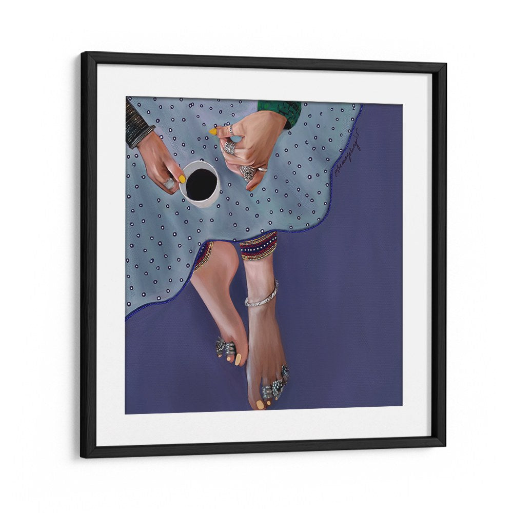 COFFEE WITH ADORNED FEET