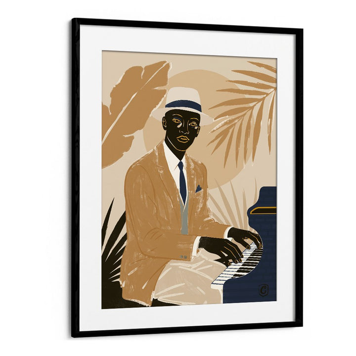 DAPPER JAZZ PIANIST