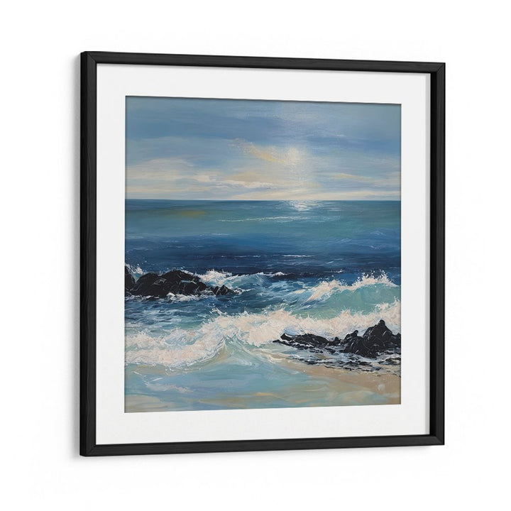 CRASHING OCEAN WAVES