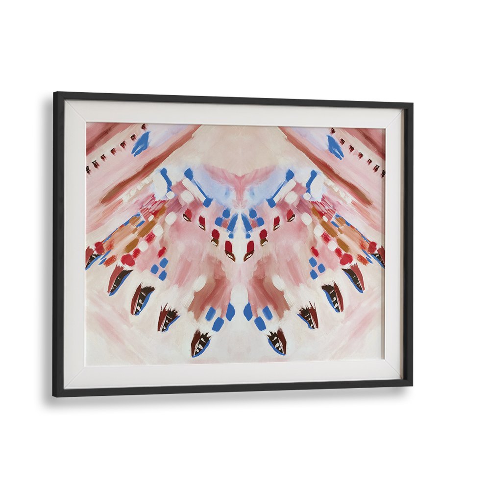 BLUSH BLUE BRUSHSTROKES