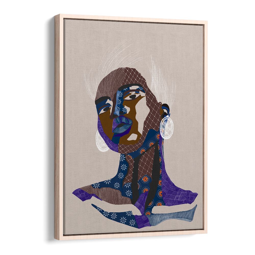 MODERN PATTERNED PORTRAIT