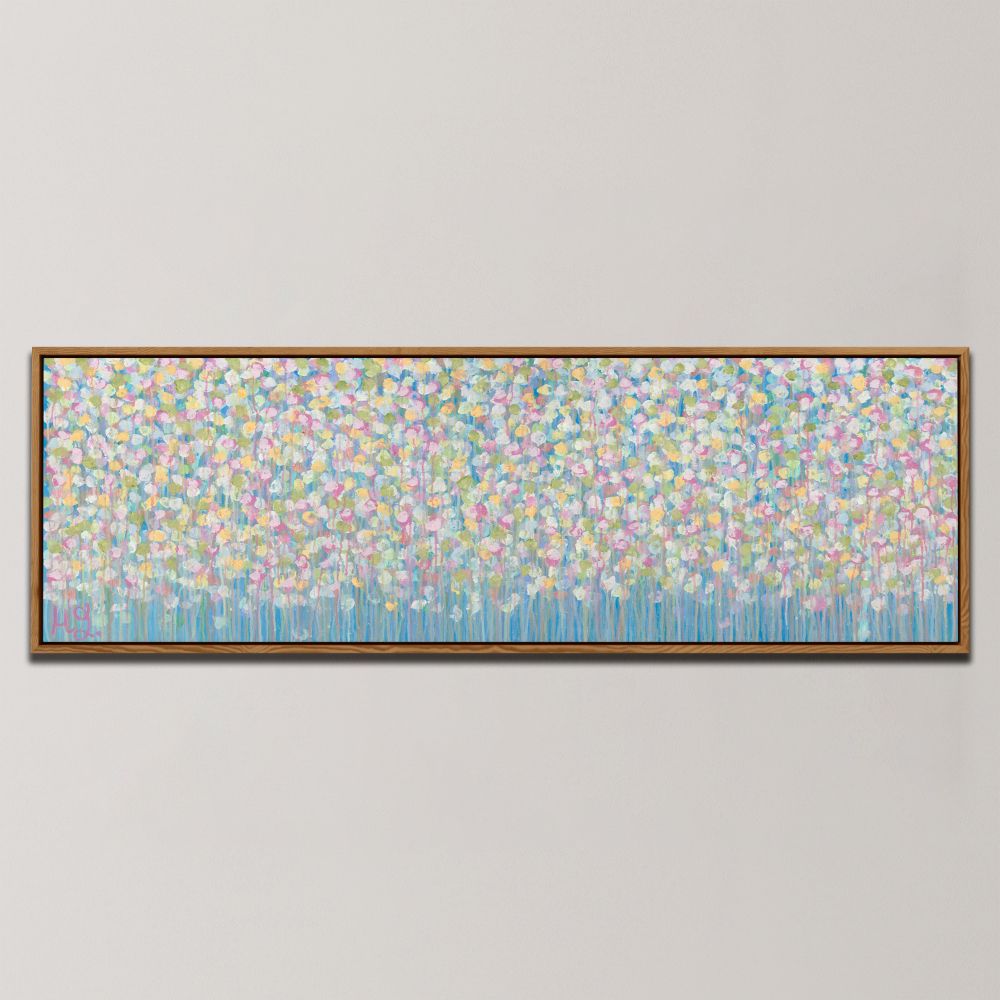 PASTEL RAIN , PANORAMIC ART