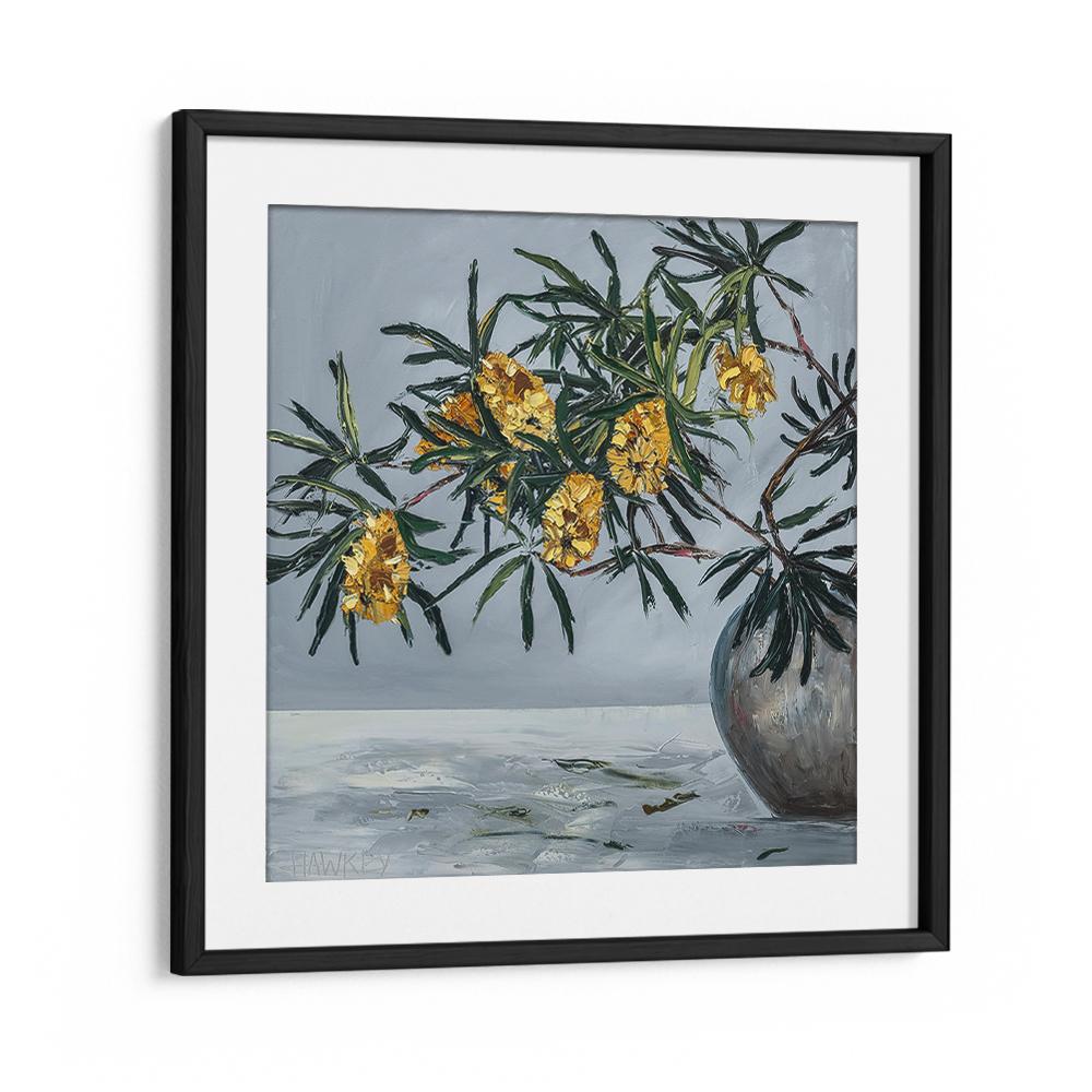 YELLOW BANKSIA STILL LIFE