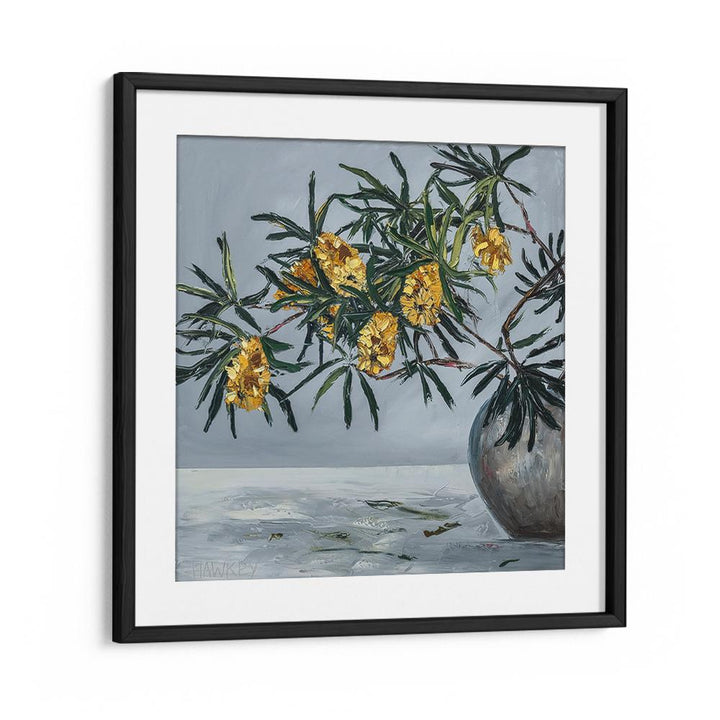 YELLOW BANKSIA STILL LIFE