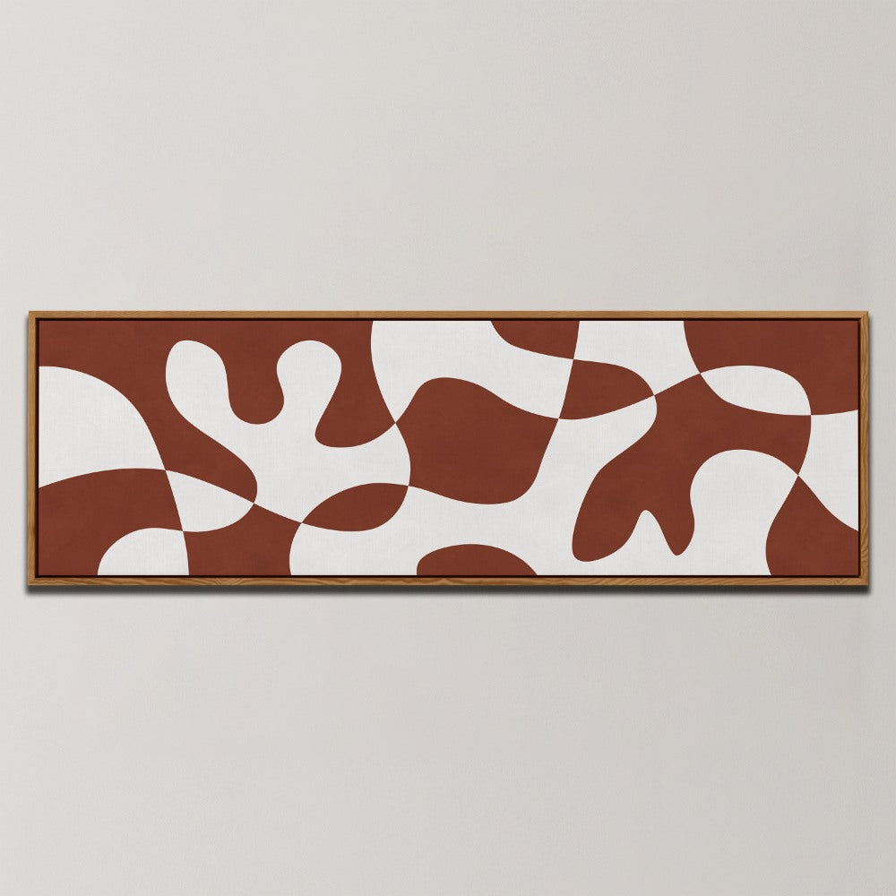 GEOMETRIC MODERN ART , PANORAMIC ART