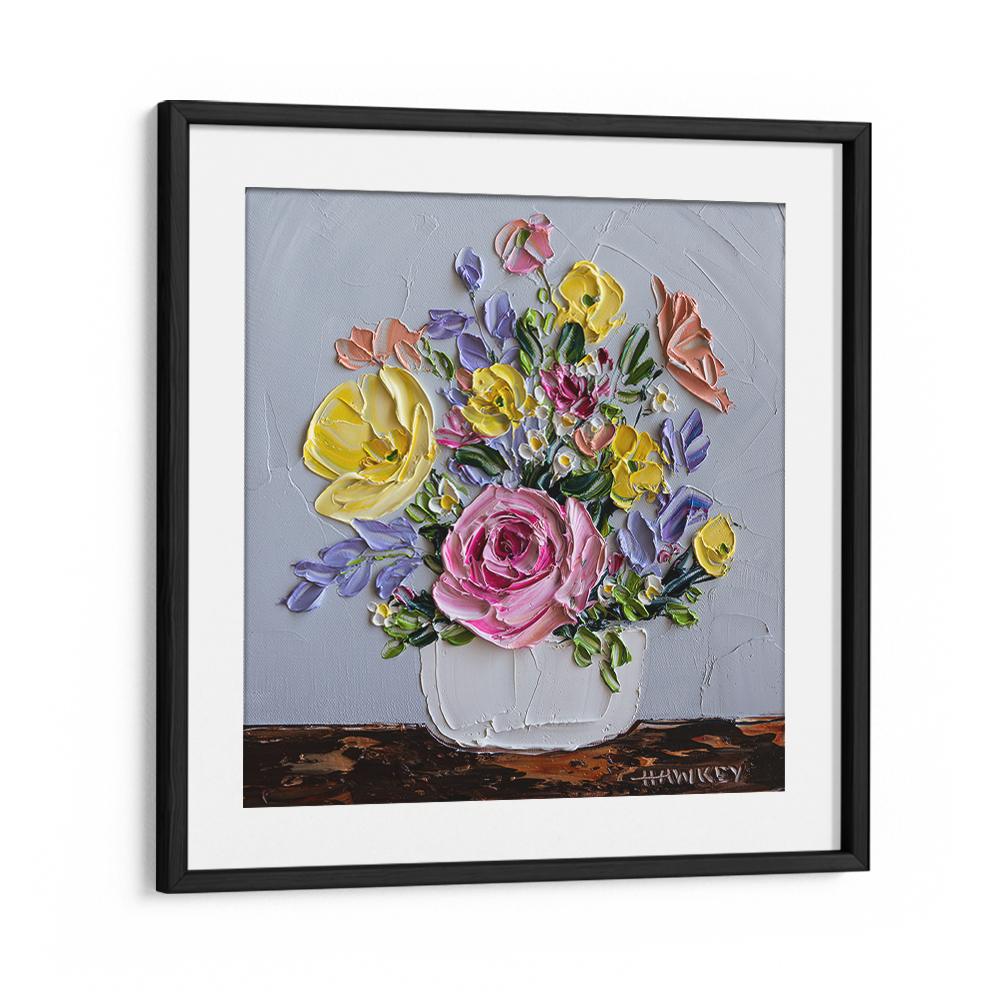 TEXTURED FLOWER STILL LIFE
