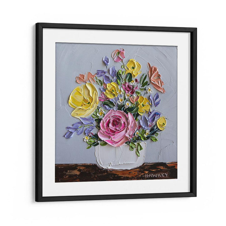 TEXTURED FLOWER STILL LIFE