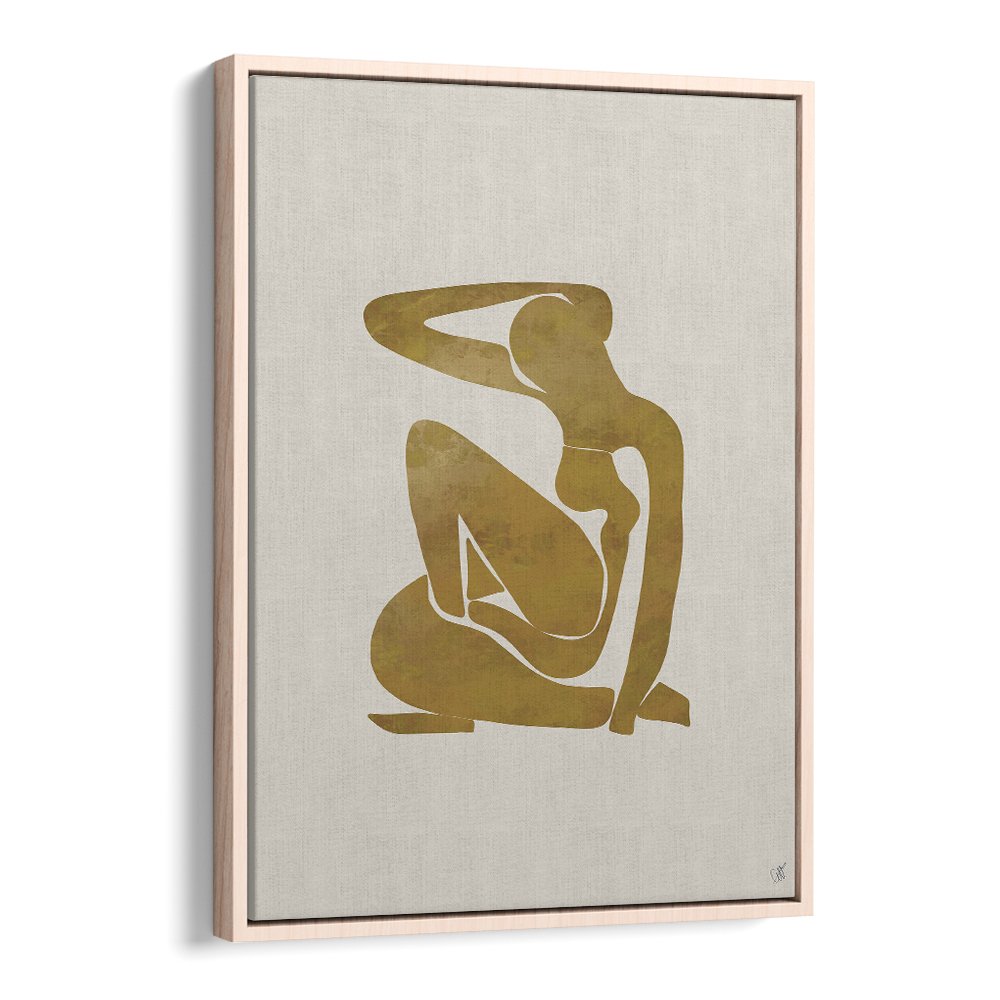 ABSTRACT GOLDEN FORM