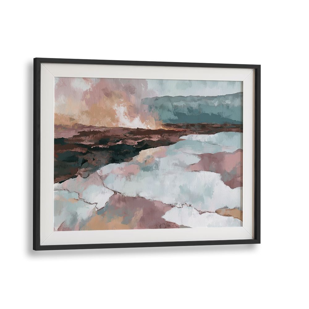 VOLCANIC SUNSET LANDSCAPE