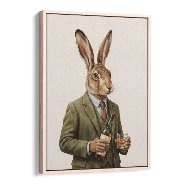 DAPPER HARE WITH WHISKEY