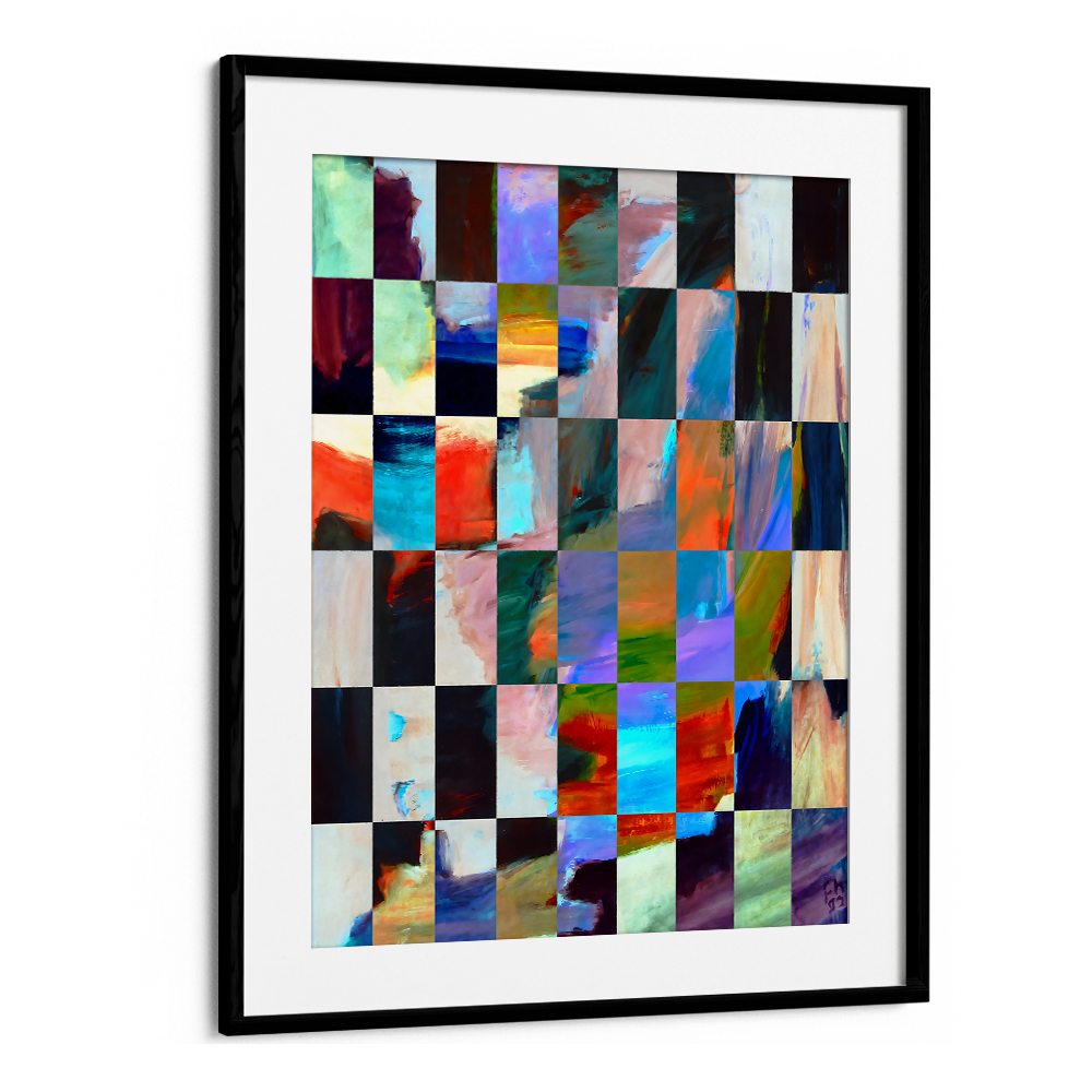 VIBRANT ABSTRACT GRID
