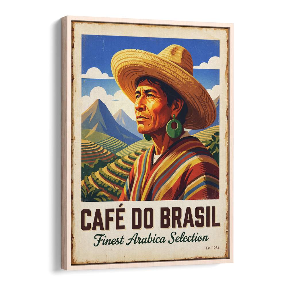 BRAZILIAN COFFEE FARMER LANDSCAPE