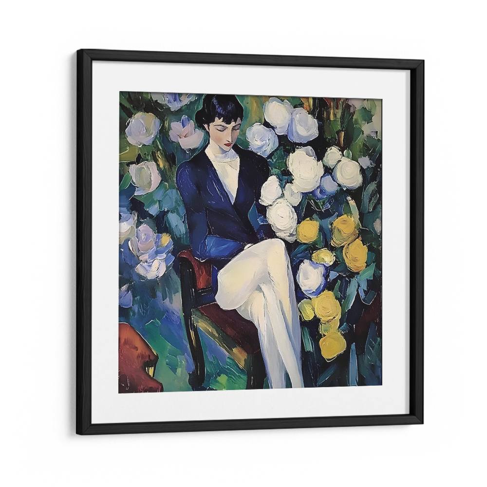 ELEGANT WOMAN GARDEN