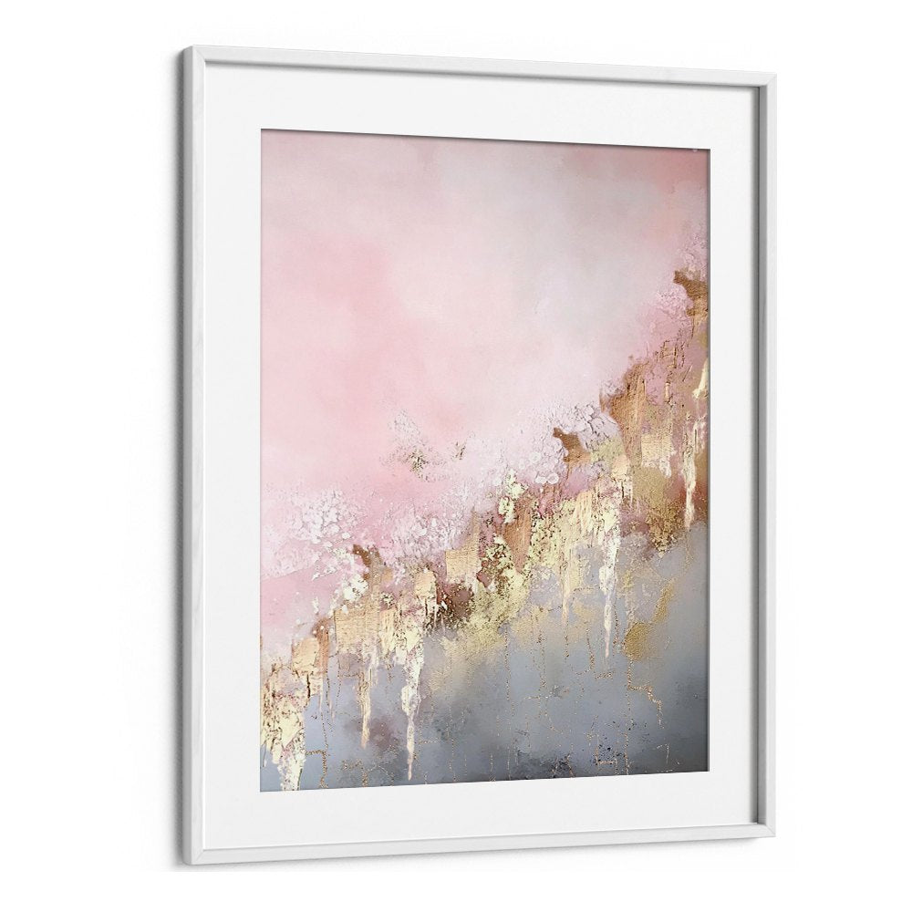 ELEGANT PINK GOLD ABSTRACT