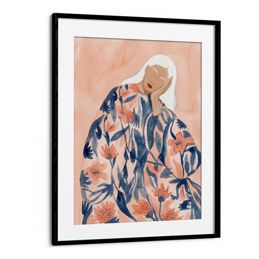 FLORAL WOMAN DREAMING