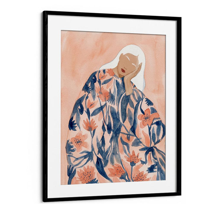 FLORAL WOMAN DREAMING