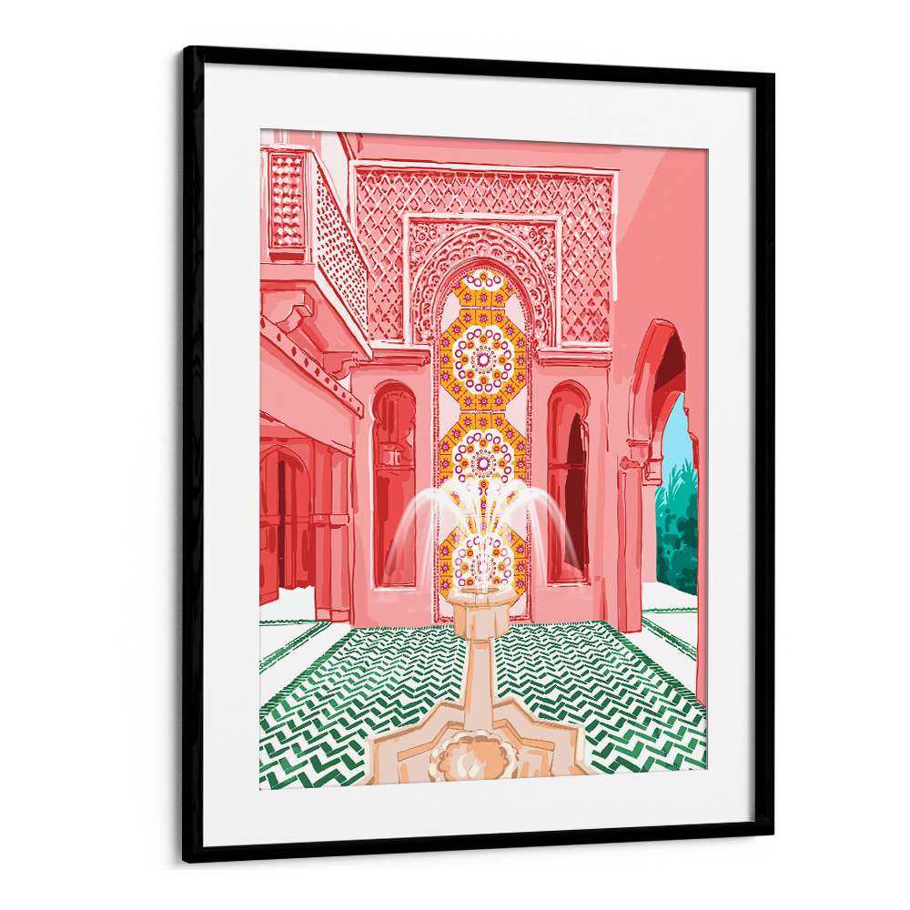 MOROCCAN COURTYARD FOUNTAIN