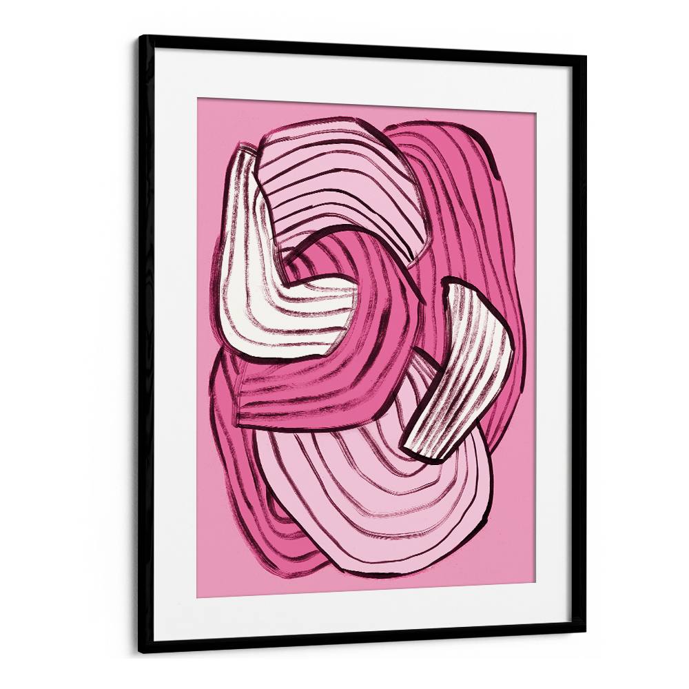 ABSTRACT PINK FLOW
