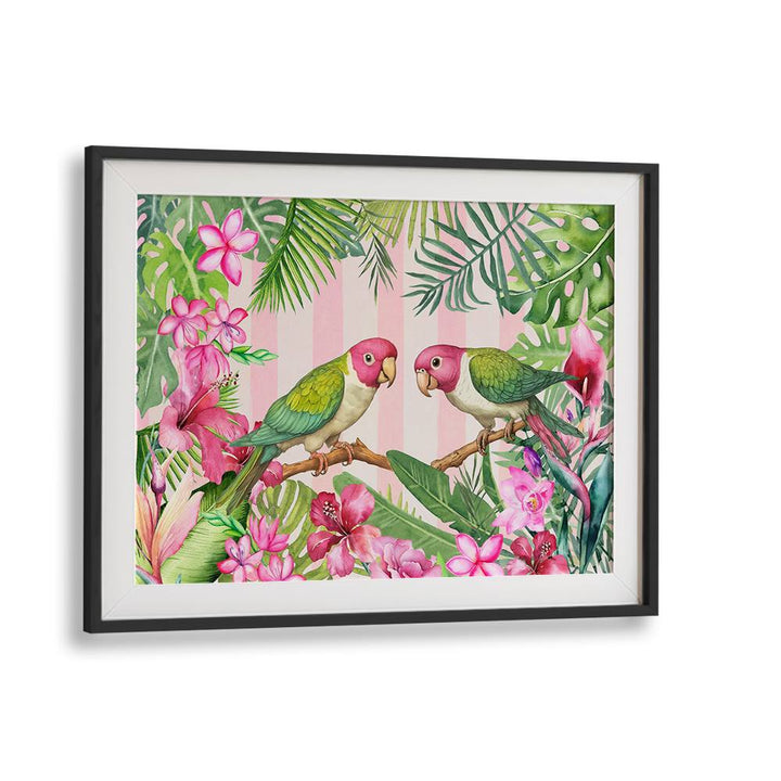 TROPICAL PARROT PAIR