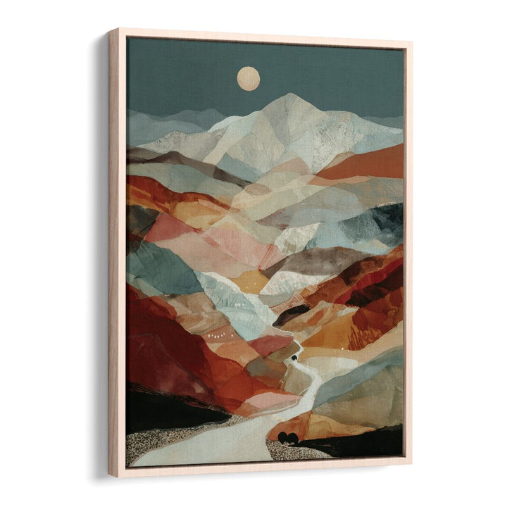 MOUNTAIN PASS AT NIGHT