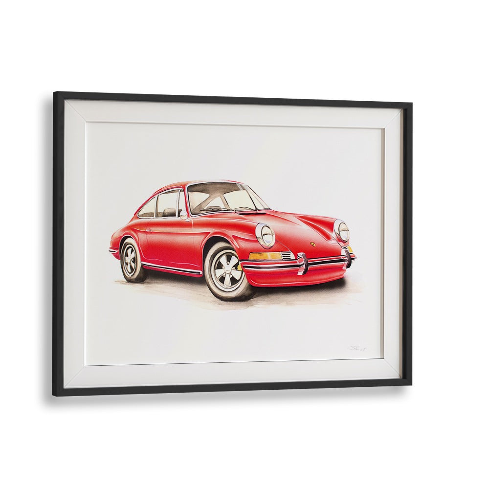 RED CLASSIC SPORTS CAR