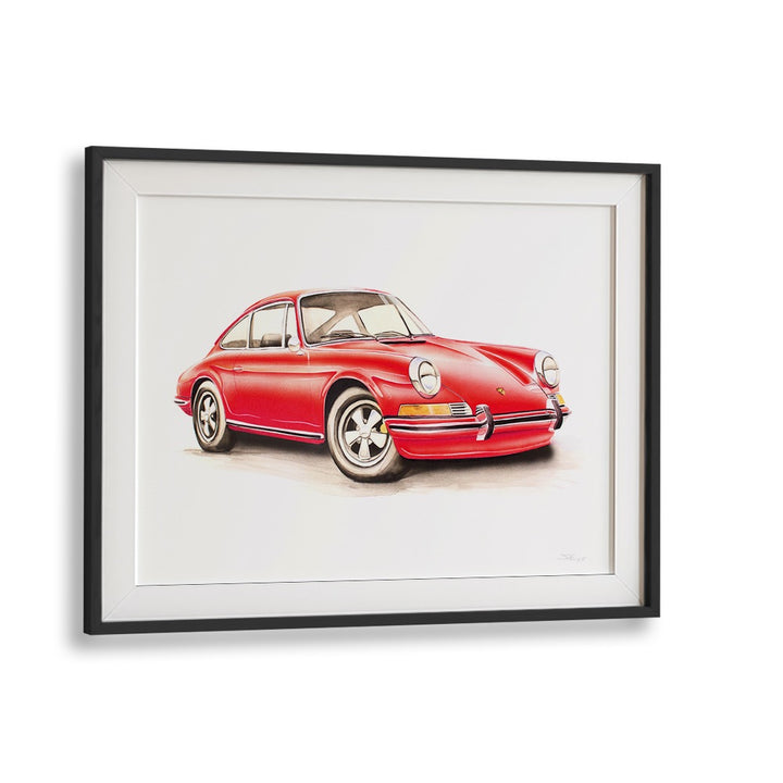 RED CLASSIC SPORTS CAR