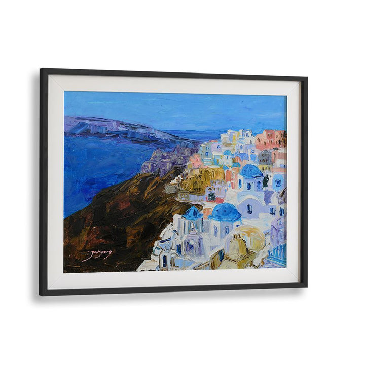 SANTORINI BLUE DOMES III