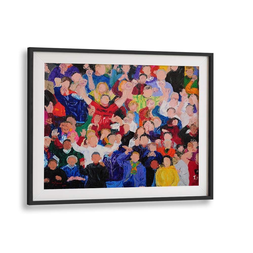 ENERGETIC CROWD CELEBRATION
